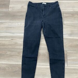 Madewell Charcoal Denim Jeans